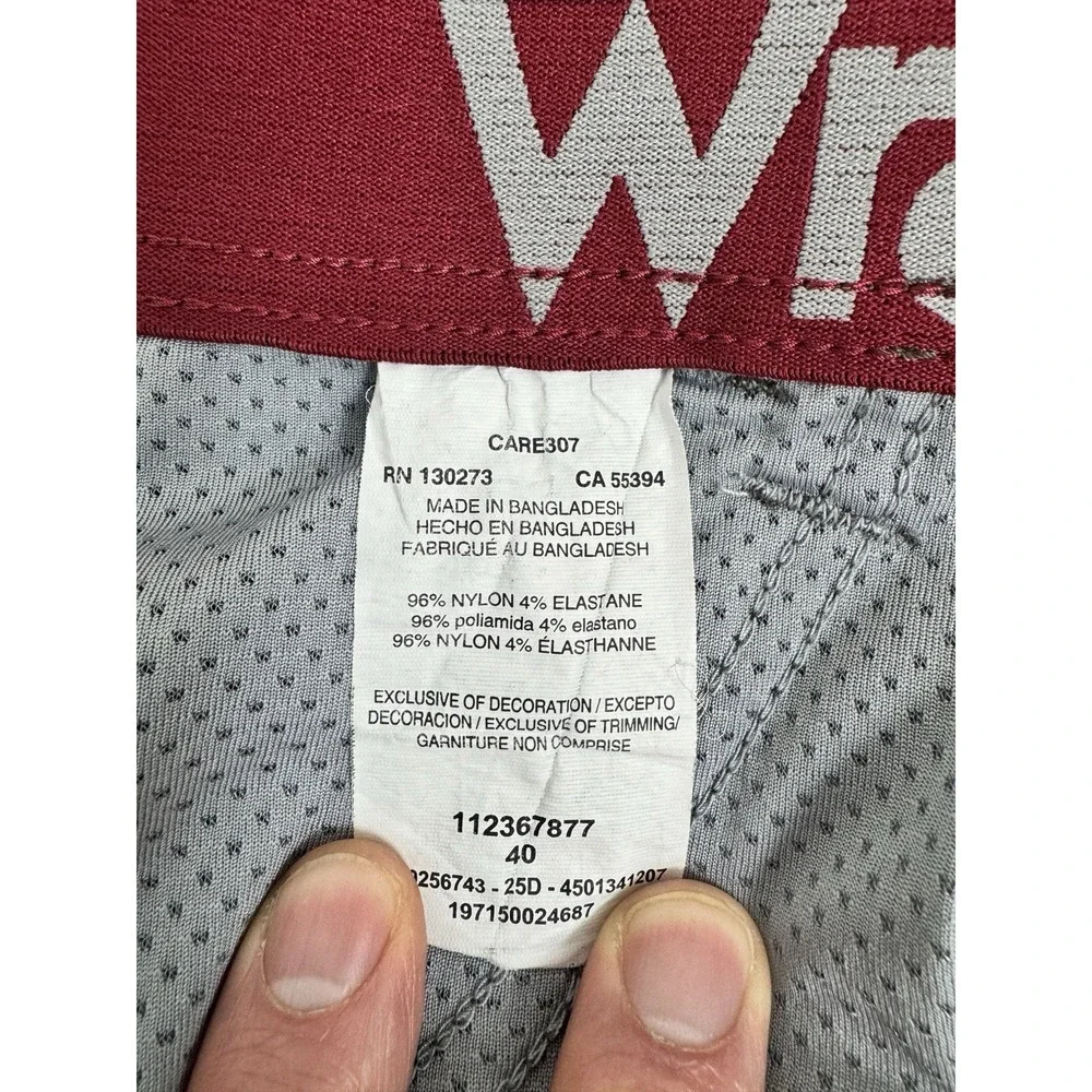 Wrangler ATG Performance‎ Stretch Cargo Gray Men's 40 Shorts Outdoor Hiking
